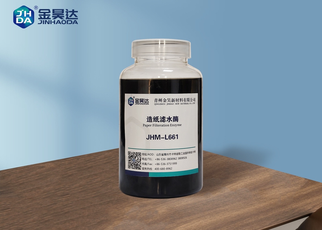 Jhm-L661 পেপার ওয়াটার ফিল্টার এনজাইম বর্জ্য সজ্জার জল পরিশোধন উন্নত করে